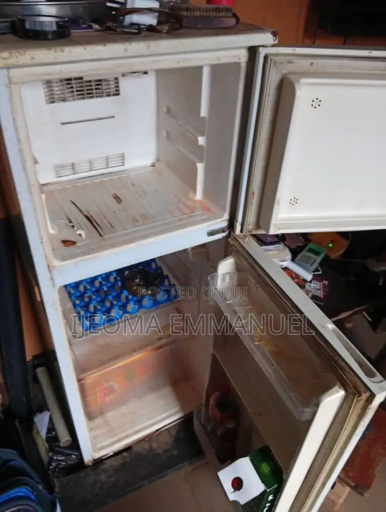Double Door Fridge and Freezer
