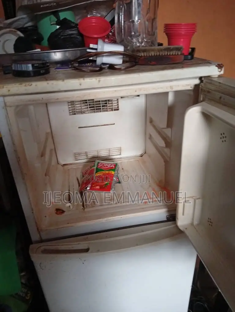 Double Door Fridge and Freezer