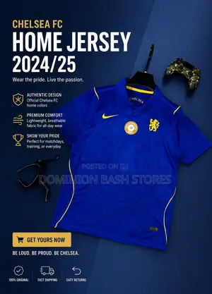 Premium Luxury Next Season Chelsea Home Kit Jersey