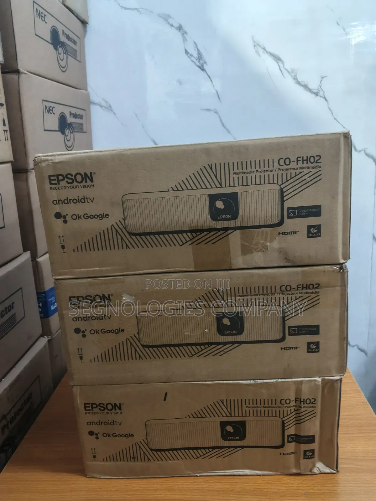 Epson Epiqvision Flex Co-Fh02 Smart Androidtv Full Hd 3lcd Projector