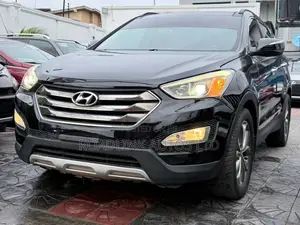 Hyundai Santa Fe Limited 4dr SUV AWD (3.3L 6cyl 6A) 2014 Black