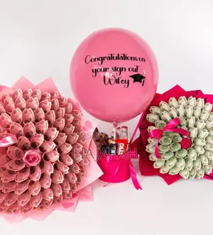 Money Bouquet Balloon Treat .