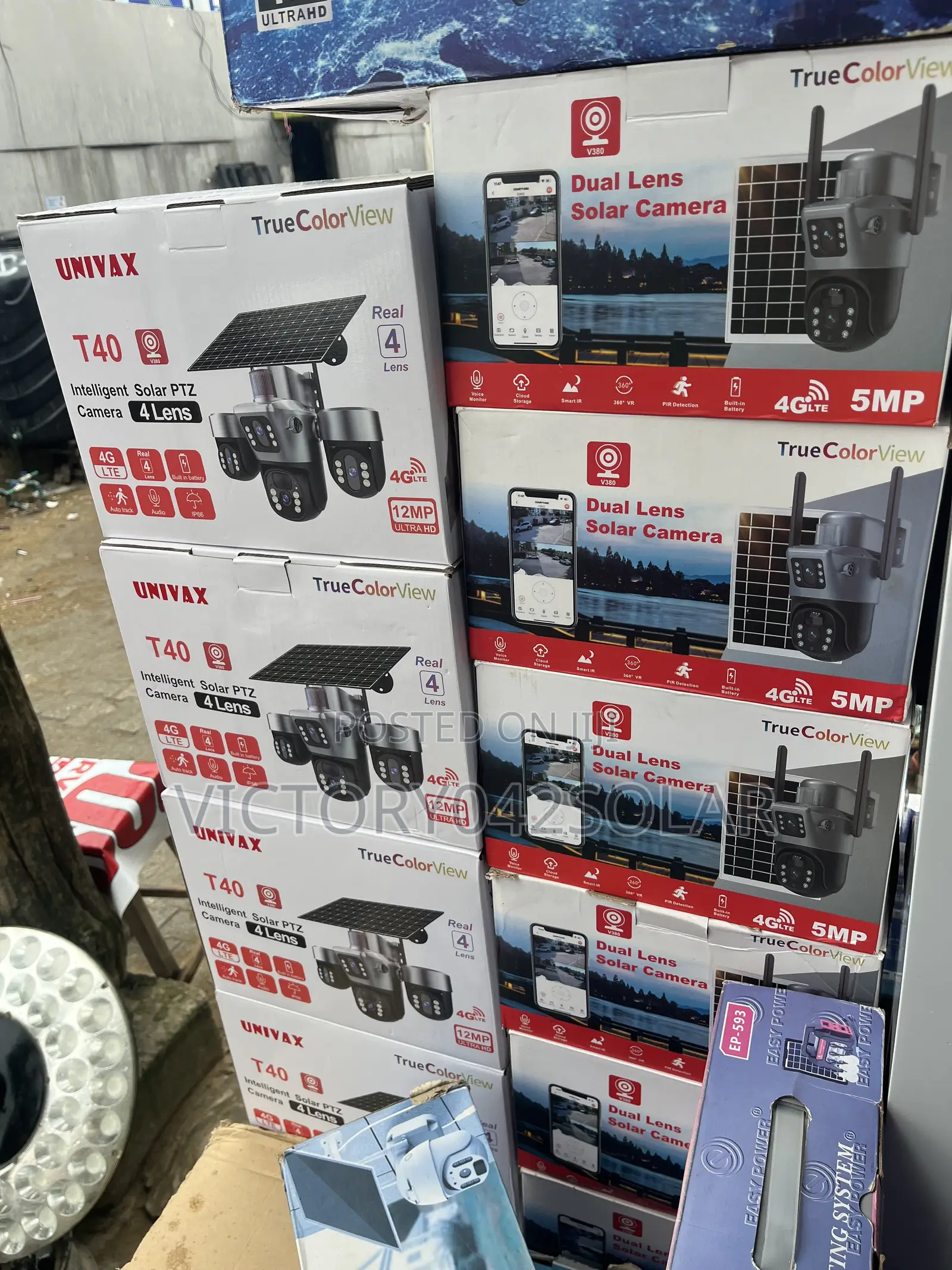 Intelligent Solar Security Camera Available With Panel
