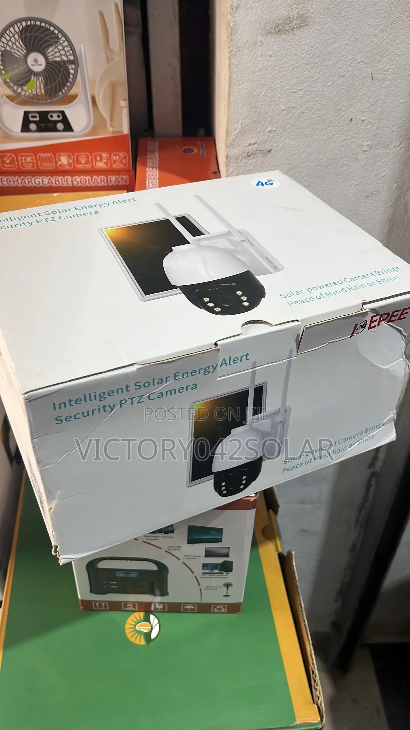Intelligent Solar Security Camera With Panel 360 Degree Available