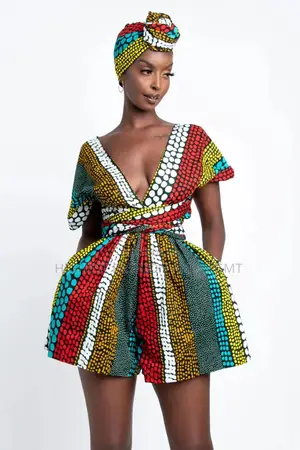 Mini Multi Wear African Jumpsuit