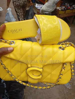 New Coach Bag and the Slippers