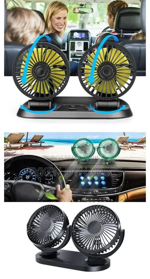 2 in 1 Vehicle Fans