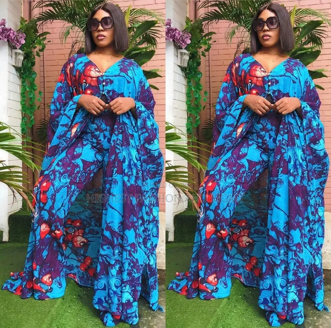 African Matching Chiffon 2 Piece
