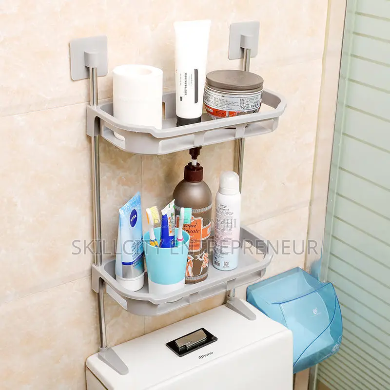 2 Layer Toilet Rack
