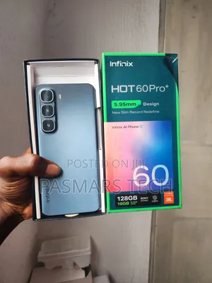 Infinix Hot 60 Pro+ 128 GB Black