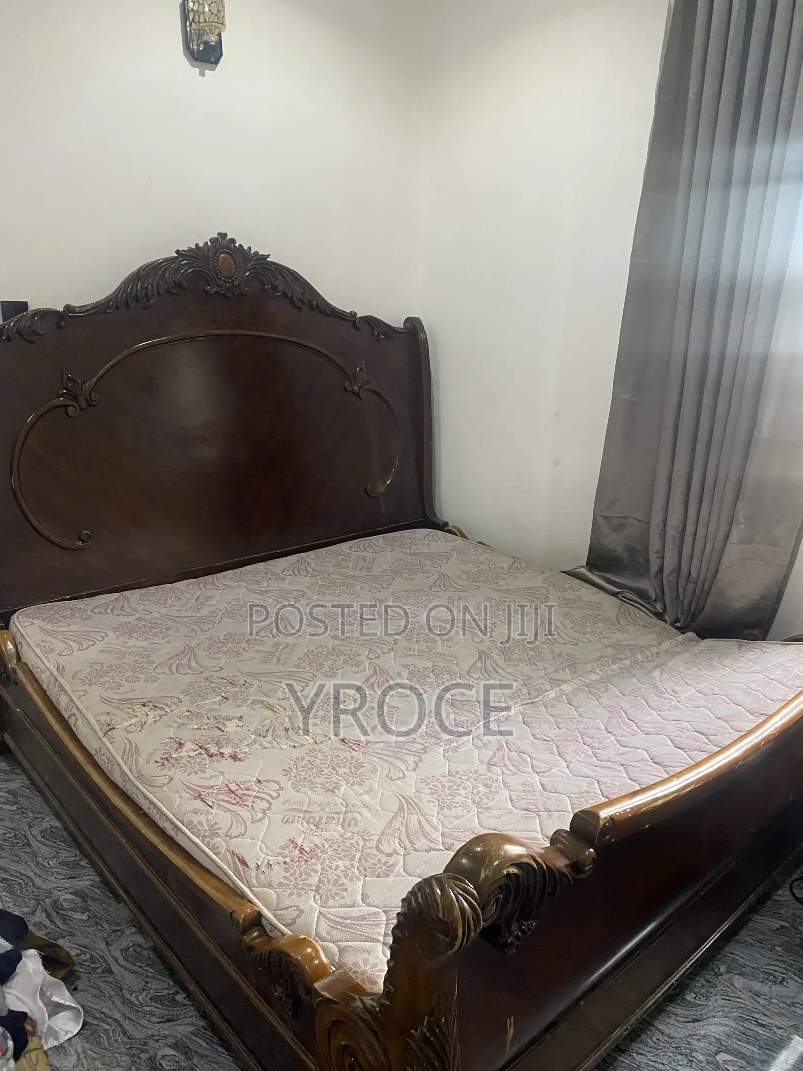 Bed Frame and Mattress