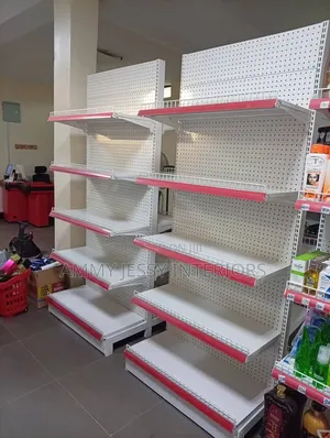 High Quality Modern Double Face Supermarket Shelf