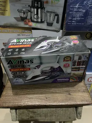 Avinas Steam Iron Av-270 | 3000w | Non-Stick Soleplate