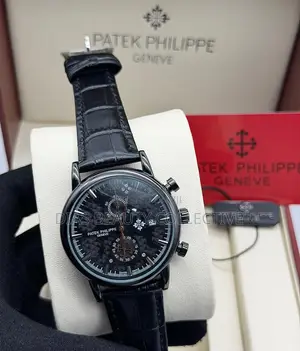 Quality Patek Philippe Leather Strap Watch