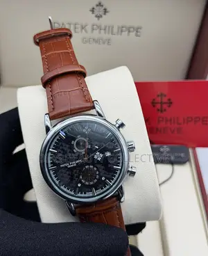 Quality Patek Philippe Leather Strap Watch