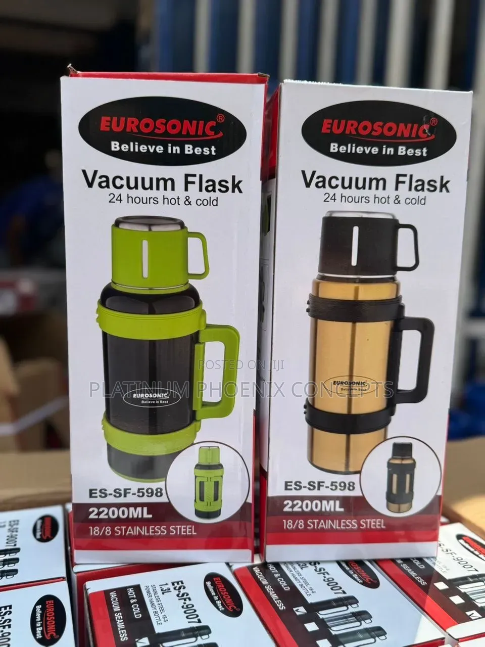 2200ml Eurosonic Water Flask