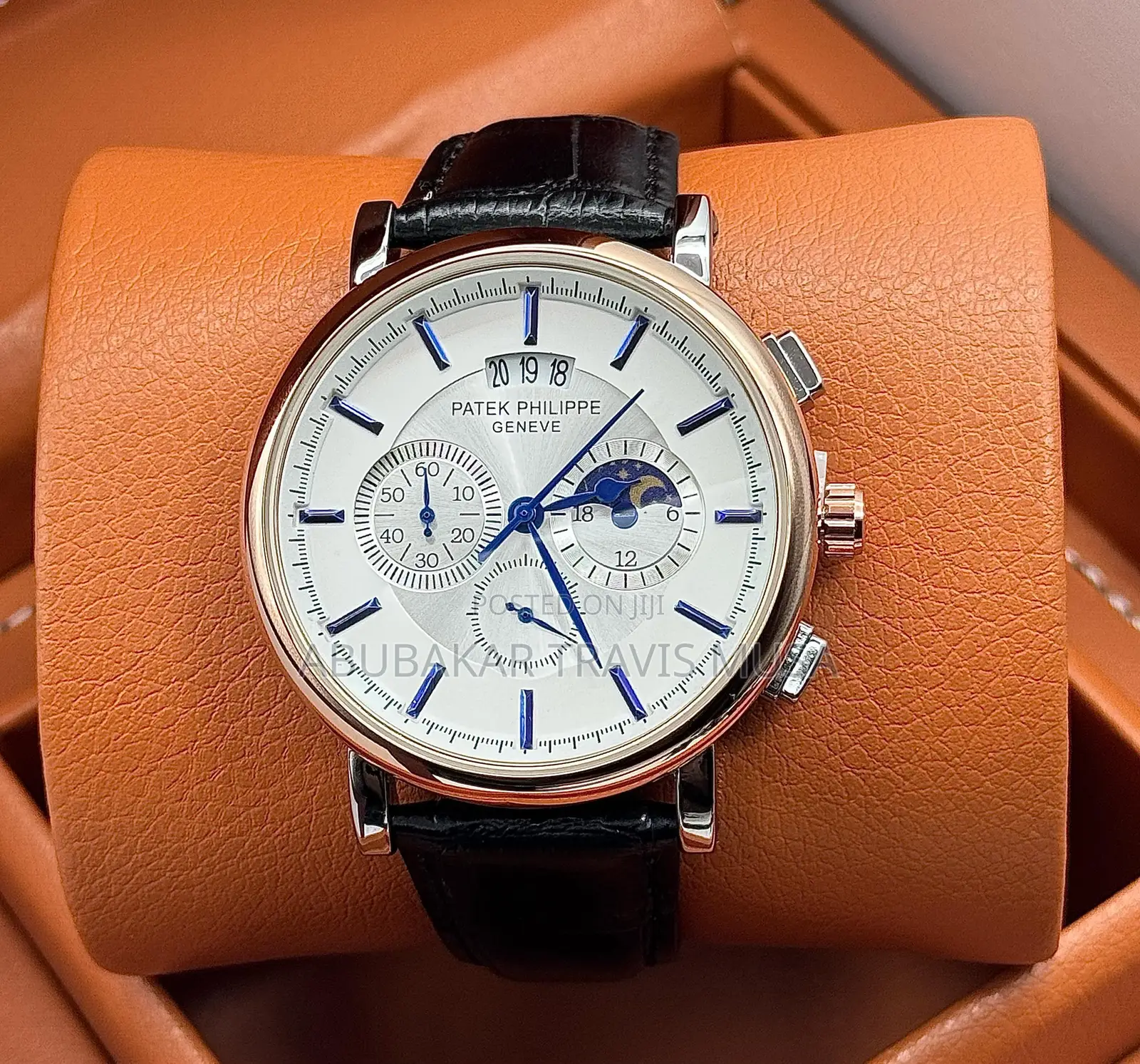 Patek Philippe Leather Active Chronograph