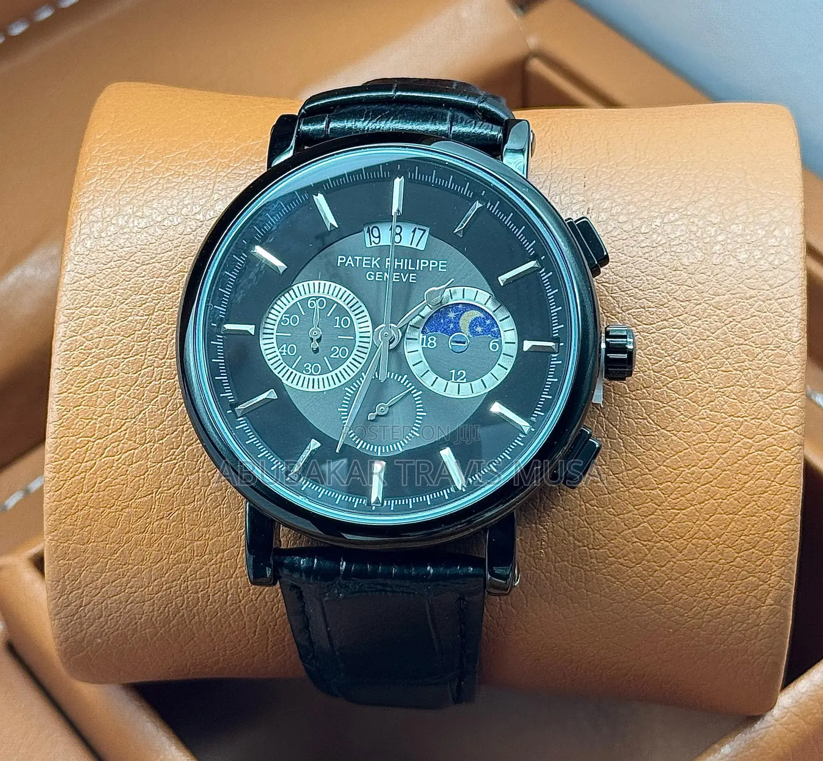 Patek Philippe Leather Active Chronograph