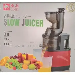 Camel Lt-02 Slow Juicer 300w | 1l Cold Press Juice Extractor