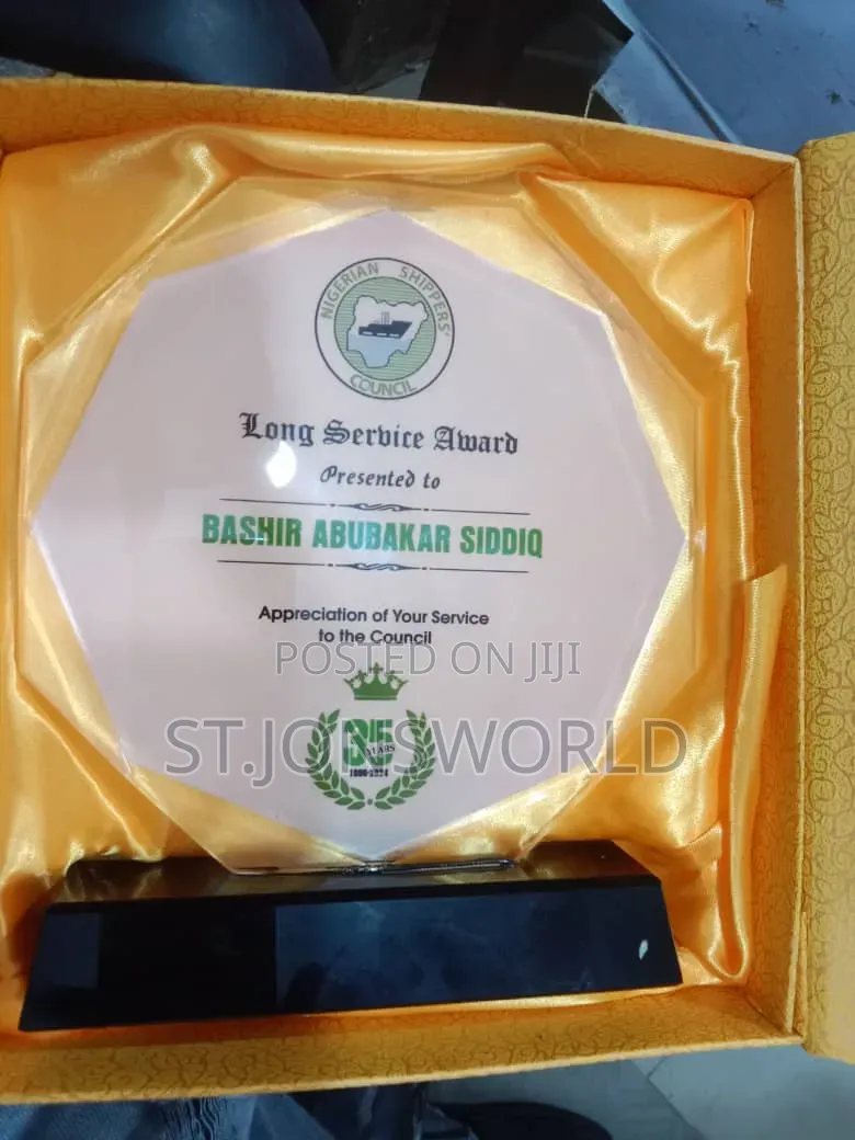 Award Plaque