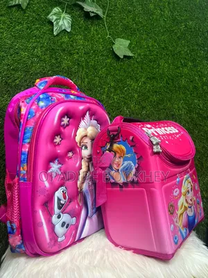 Character Bag With Lunch Bag