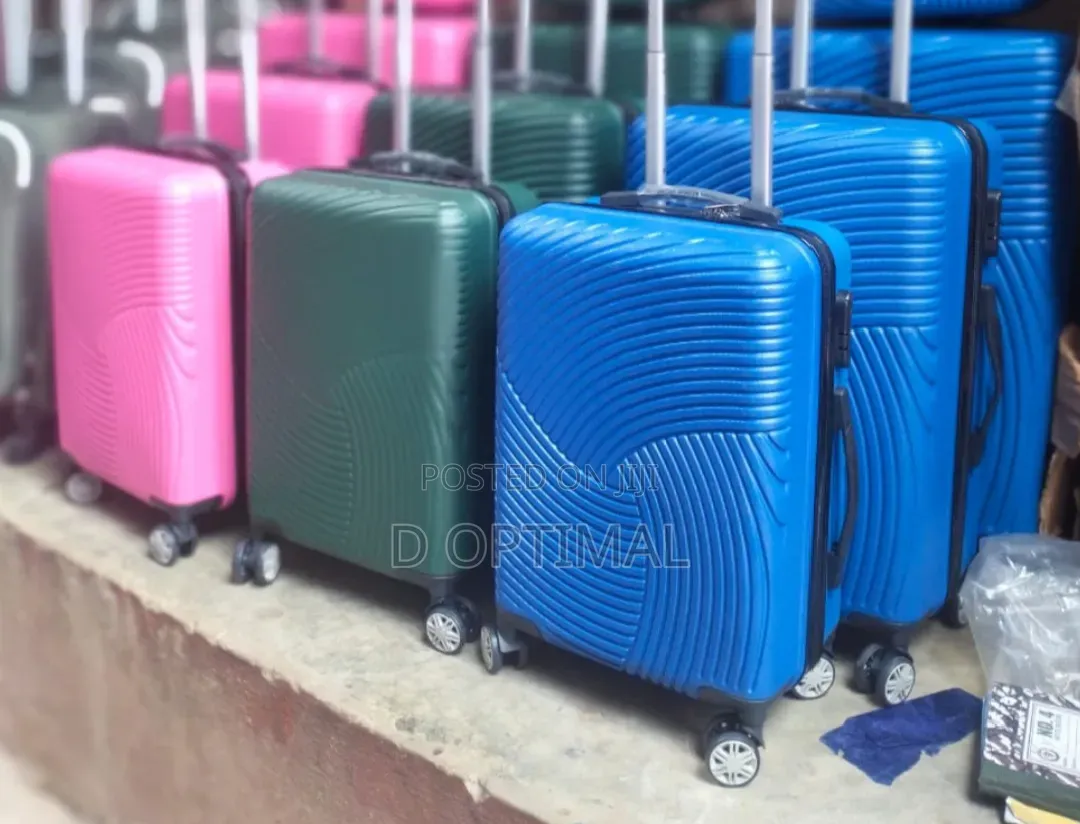 Sets of Plastic Luxury Travelling Luggage.