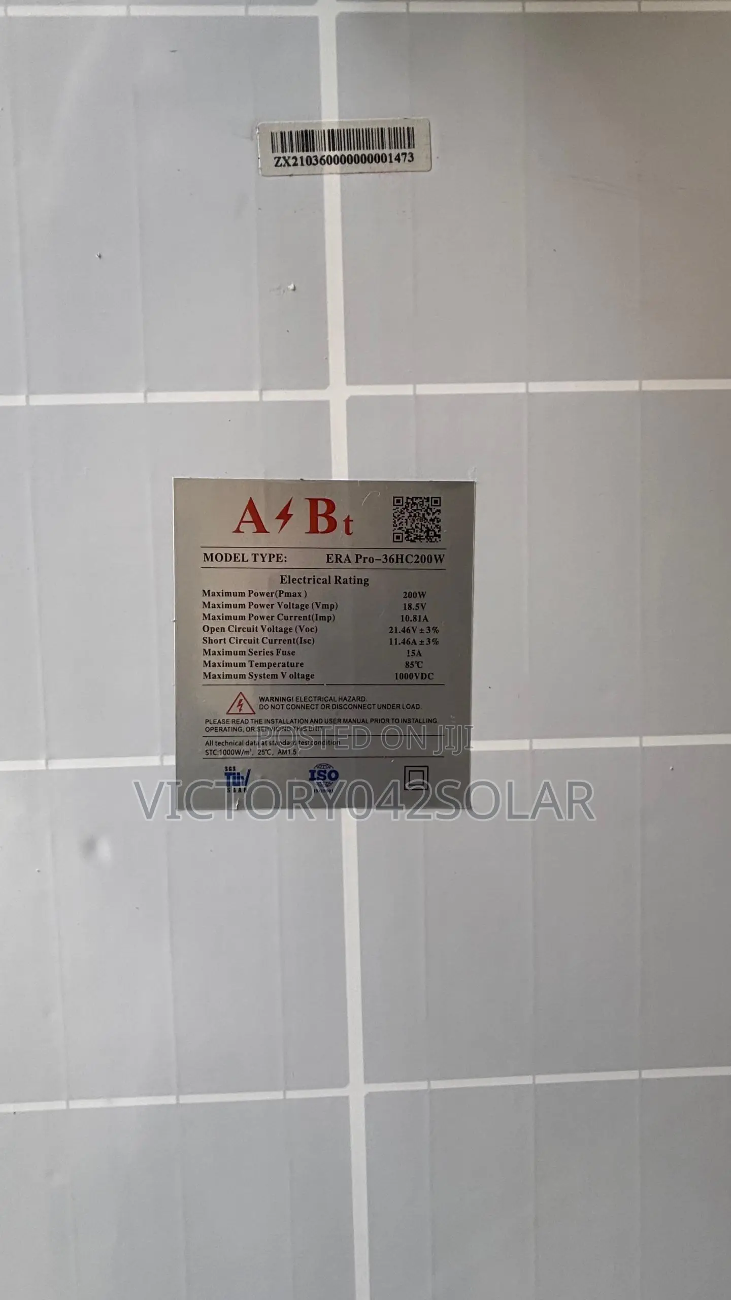 New 200w Mono Panel Available