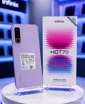 New Infinix Hot 70 128 GB Blue