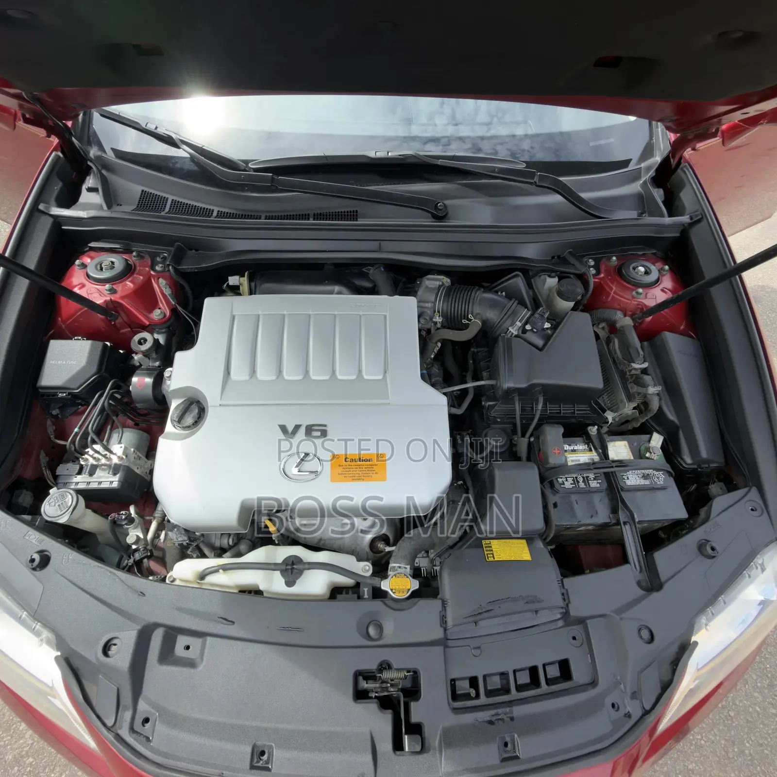 Lexus ES 2014 Red