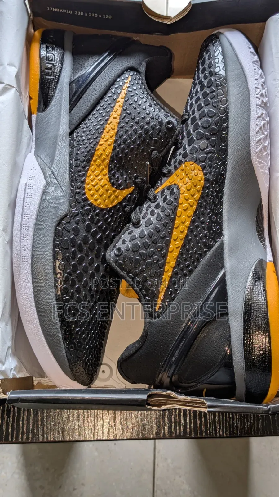 Nike Kobe 6 Protro: Black De Sol