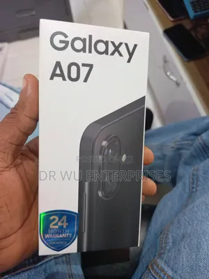 New Samsung Galaxy A07 4G 64 GB Black