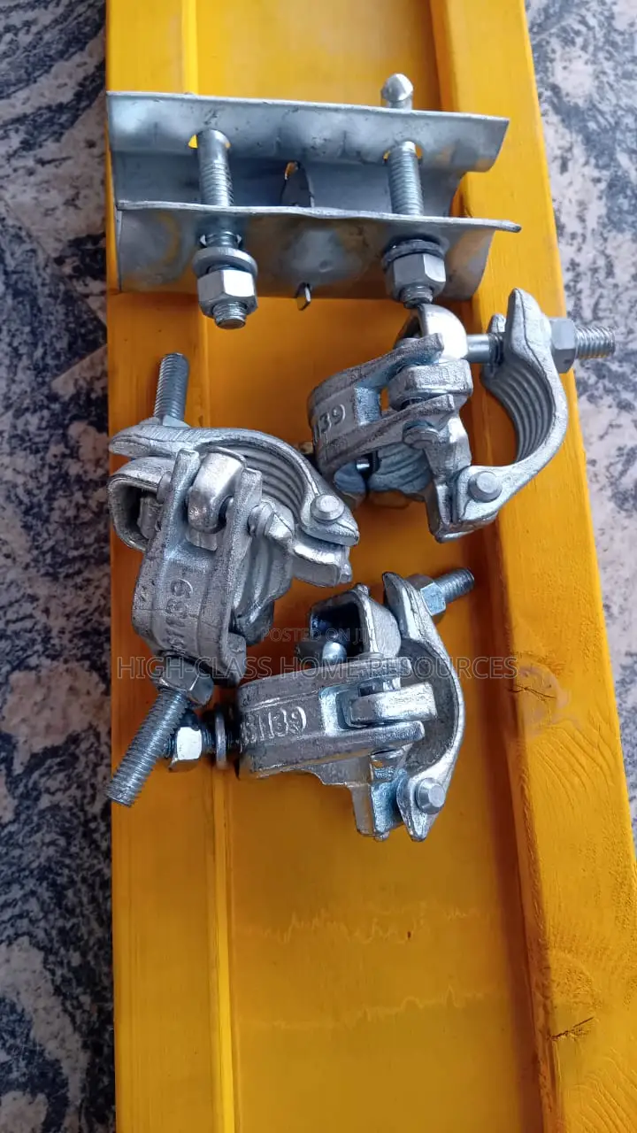 Galvanised Fixed Scaffolding Clips and Cup Socket