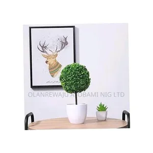 Snowball Artificial Potted Plant