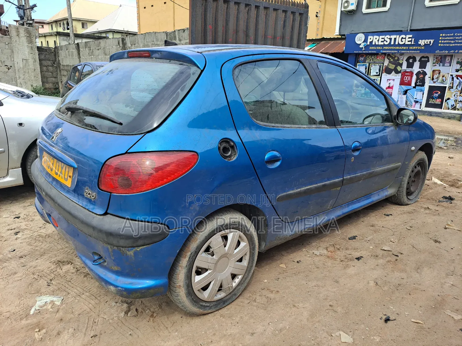 Peugeot 206 CC Automatic 2003 Blue