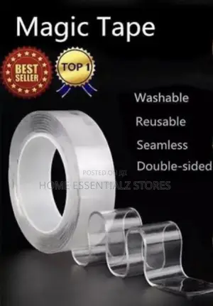 Nano Magic Tape - Washable Reusable Double Sided Adhesive Tape