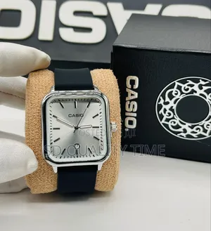 Casio Unisex Rubber Strap Watch