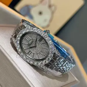 VVS Chopard Moissanite Diamond Quality Luxury Ladies Wristwatch