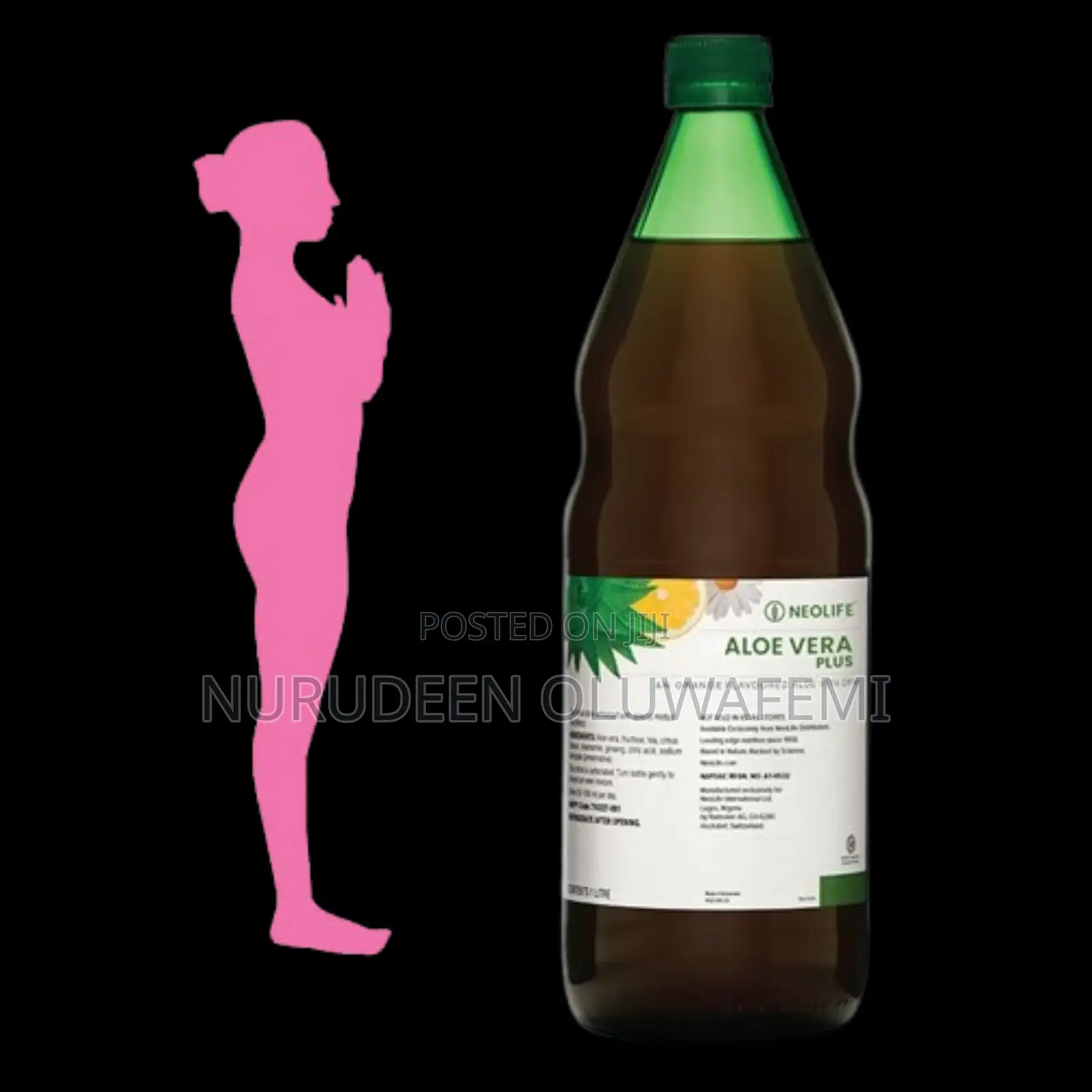 Aloe Vera Plus Orange - 1 Litre (Single)