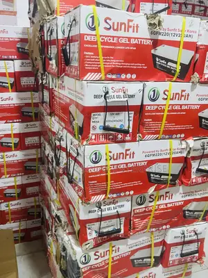 Sunfit Deep Cycle Gel Battery – 6gfm220 (12v 220ah)