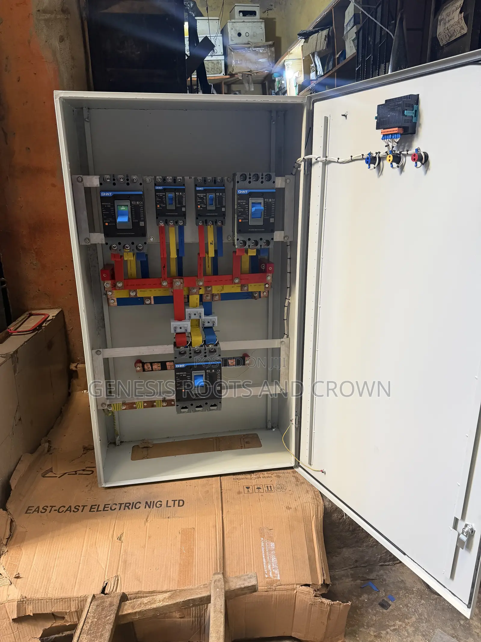 800a Distribution Board With 400a Outgoings