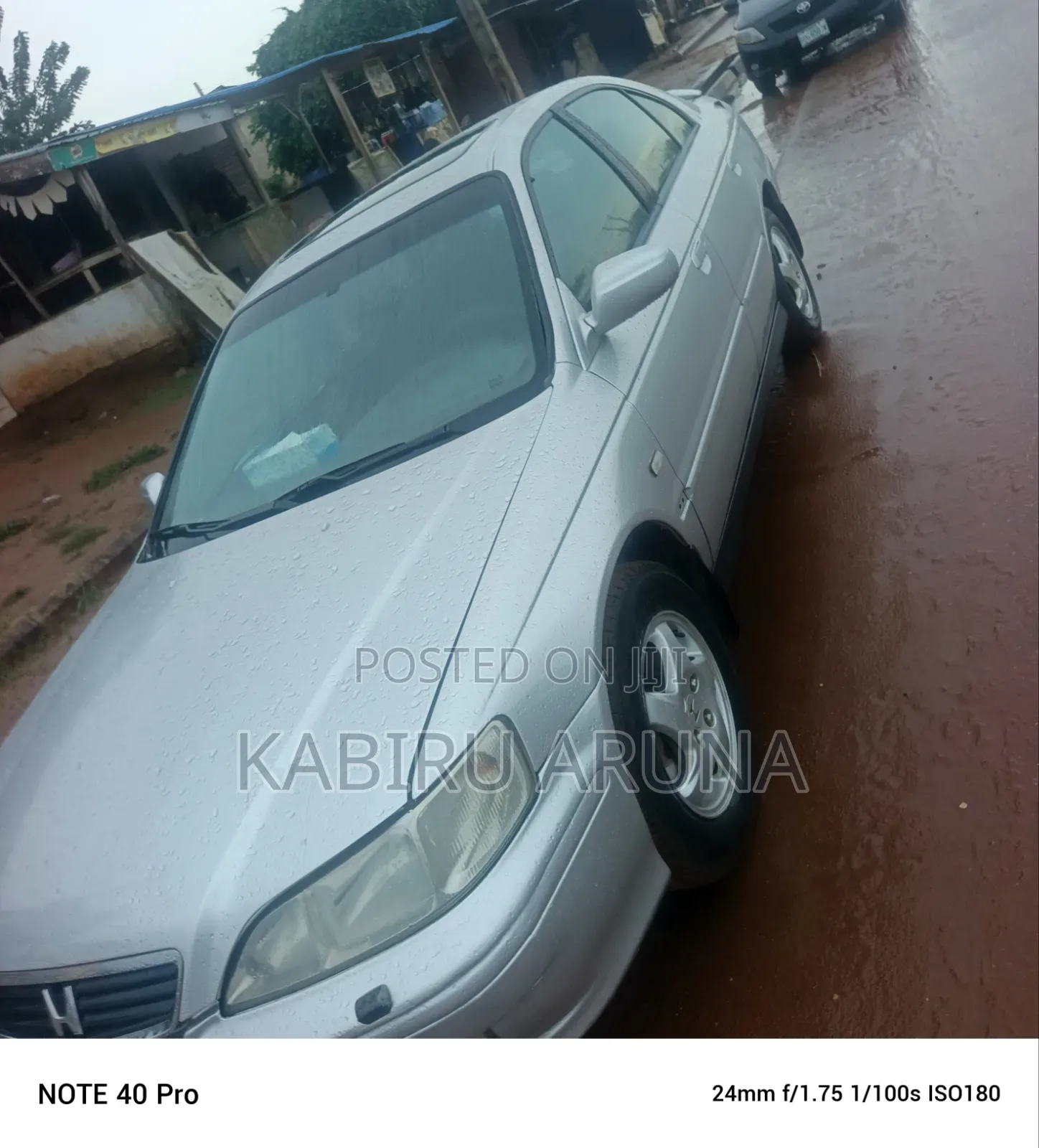 Honda Accord 2002 Silver