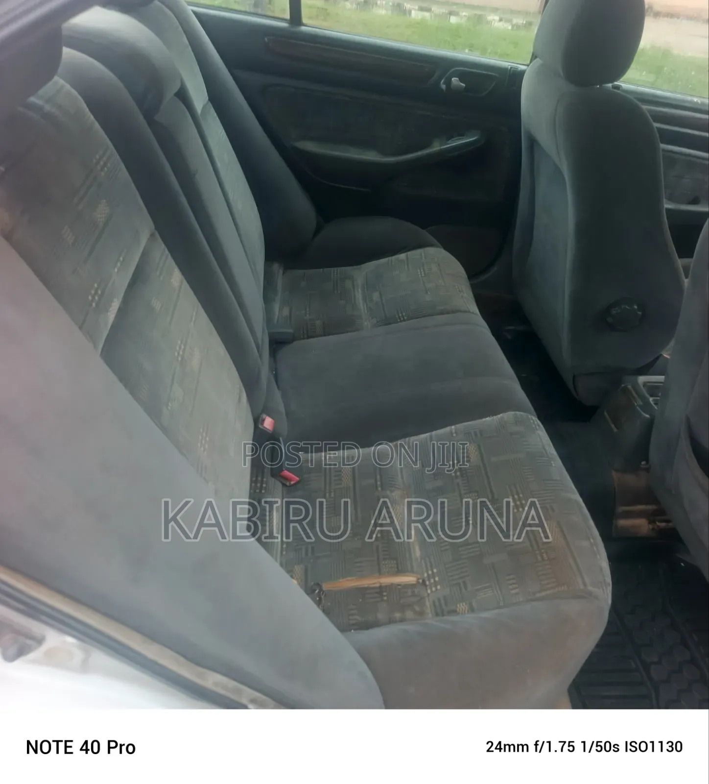 Honda Accord 2002 Silver