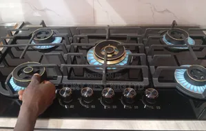 Image Inbuilt 5 Burner Gas Cooker 60x90cm