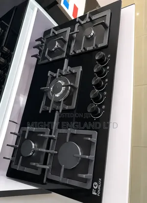 Gs 90cm 4+1 Ceramic Burner Gas Cooker Hob