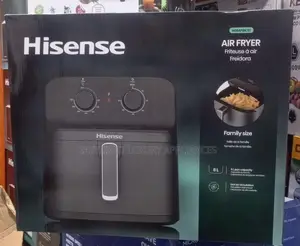 Hisense 8l Air Fryer | Oil-Free Cooker | Digital Touch Control