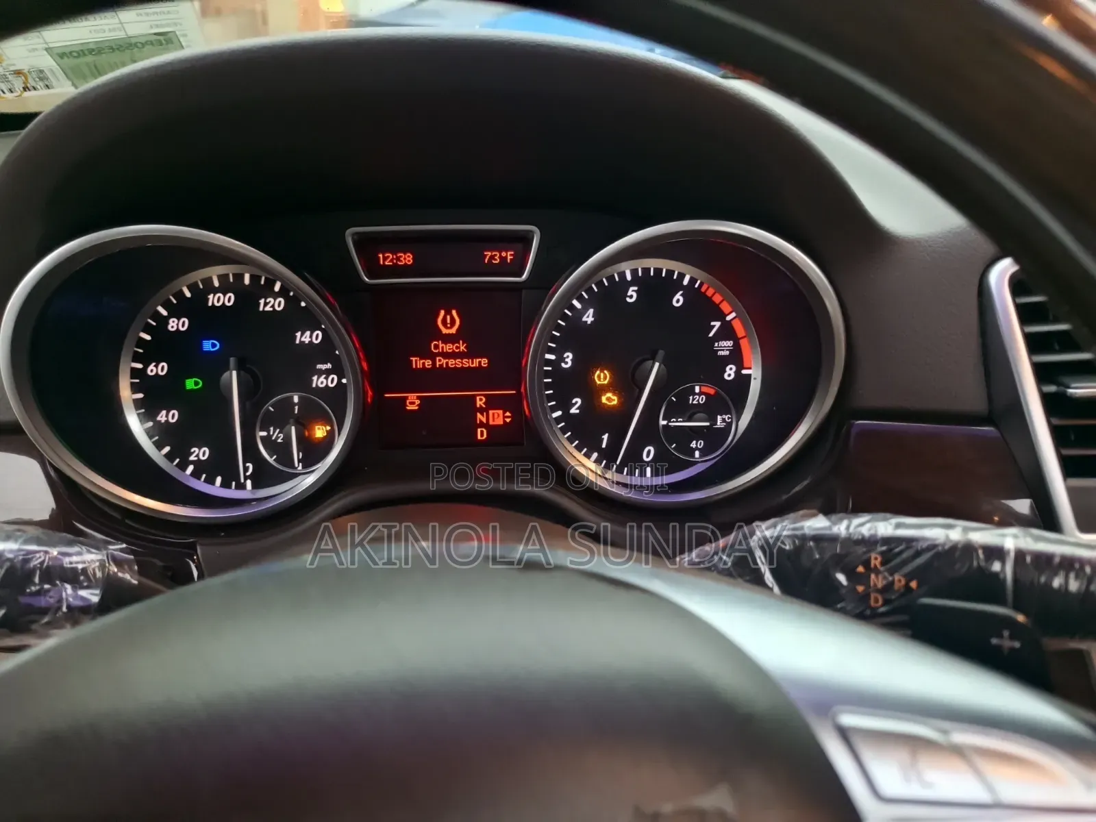 Mercedes-Benz M Class 2012 Black
