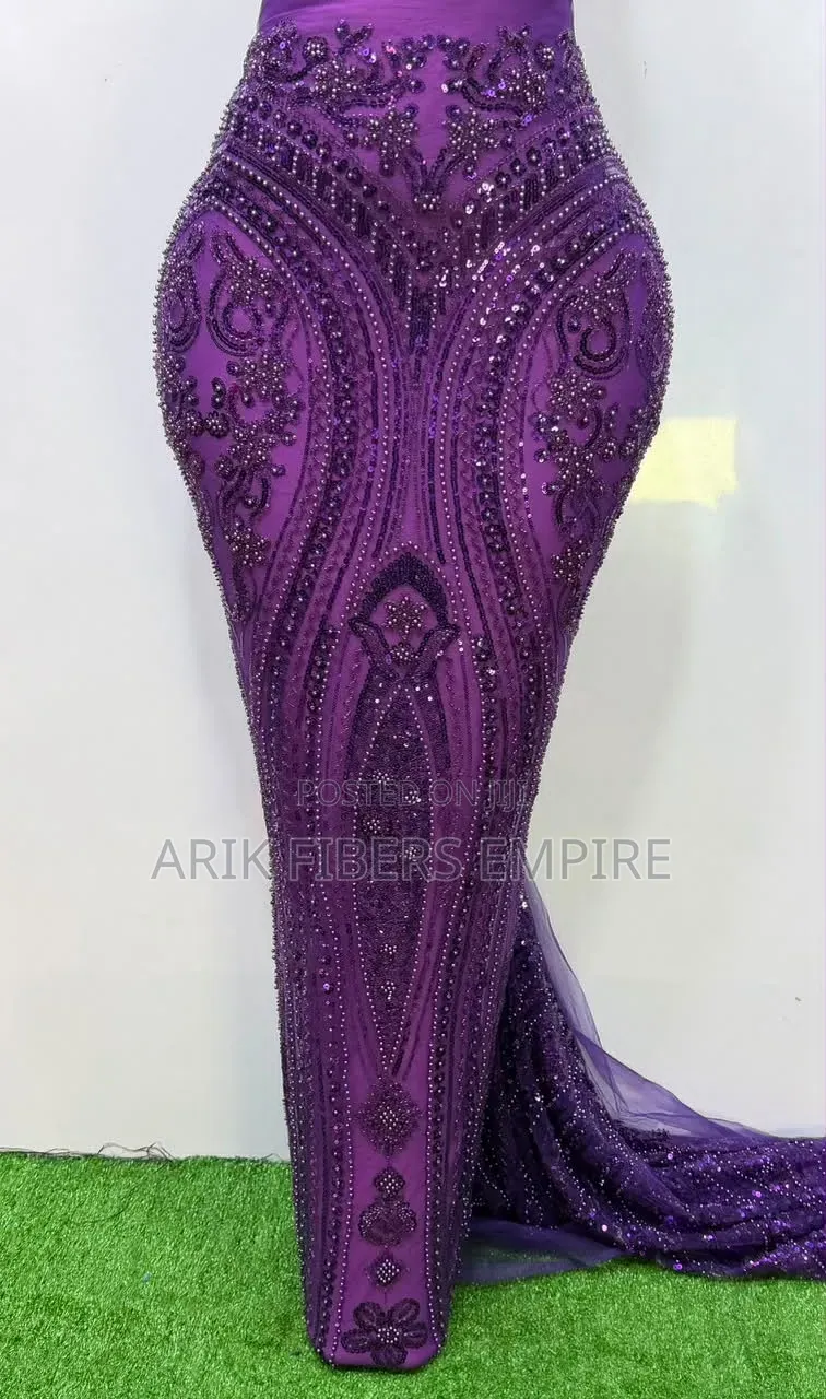 Exclusive Hand Beaded Lace