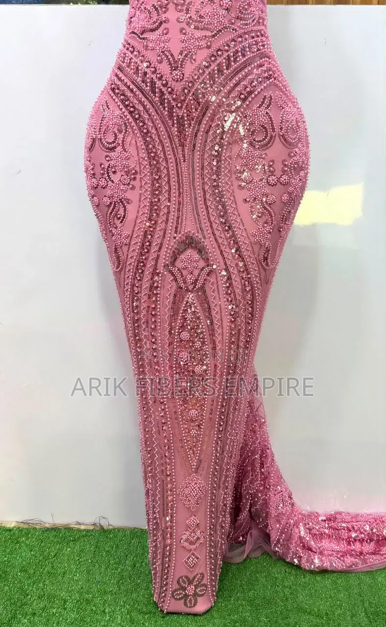 Exclusive Hand Beaded Lace