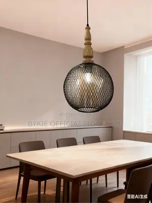 Single Pendant Dropping Light for Indoors and Outdoor Use
