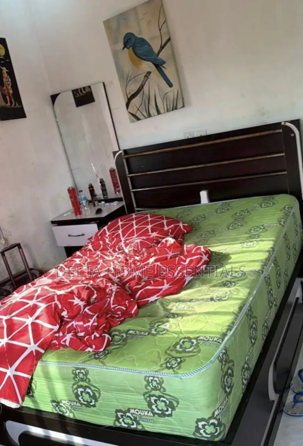 Bed and Bedframe
